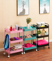  Crevice Kitchen shelf Living room Bedroom Bedside storage Floor bathroom Small trolley Cosmetics tool car
