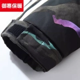 Пуховик, зимняя удерживающая тепло короткая толстовка с капюшоном для отдыха, трендовая камуфляжная куртка