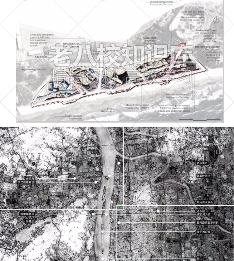 T1985建筑学城市规划优秀作品集JPG素材工作设计作品集老八校-7