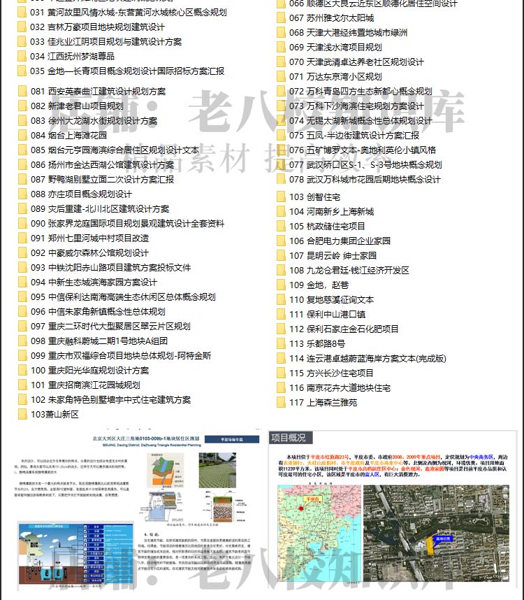 T1947超全居住区规划设计方案住宅设计小区SU模型CAD总平面图-4