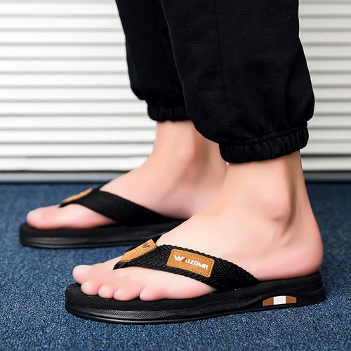 Летние сланцы, нескользящие дезодорированные тапочки, пляжные сандалии