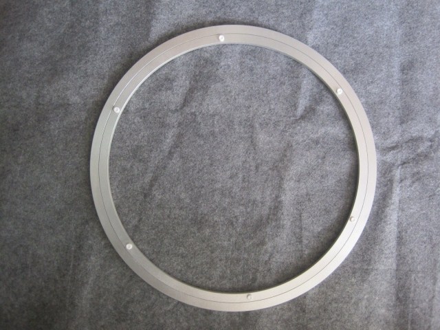 Bàn xoay bàn xoay hợp kim nhôm mang bàn xoay tròn phổ quát bàn xoay thủy tinh cơ sở bàn xoay 12 inch 300mm - FnB Furniture 	chân bàn sắt hộp	