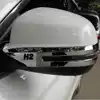 Spot Haver H2 special rear mirror decorative strip Rearview mirror anti-collision strip Harvard H2 rear mirror anti-collision decorative bright strip