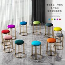 Available stacked stools Simple dining table round stool stool Light House Luxury Board living room small stool Creative Square stool