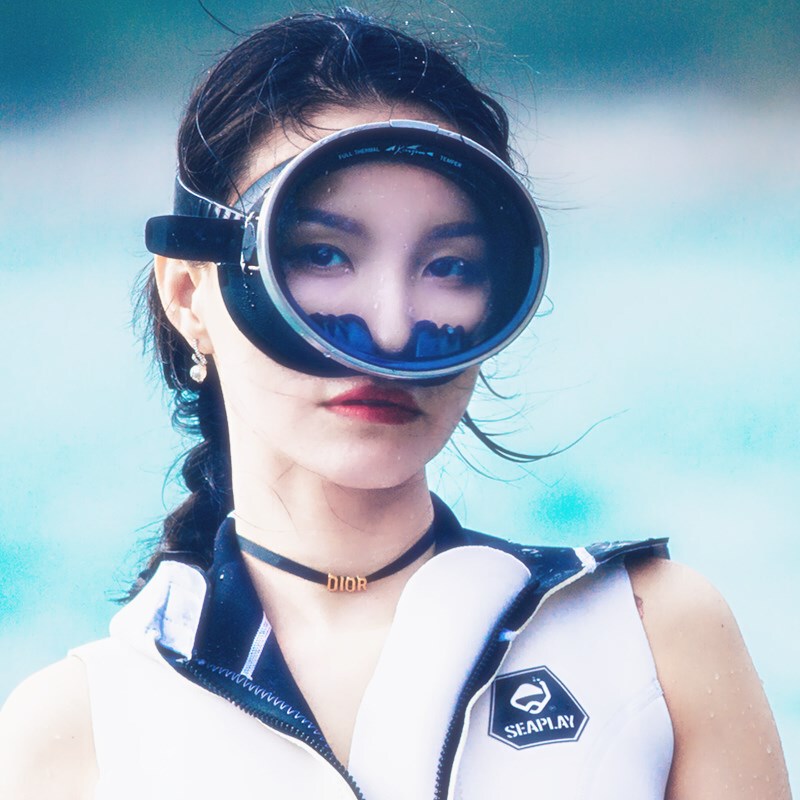 Japanese Gull Abyss Mask Diving Mask Free Diving Mermaid Mask Photography Essential Classic Retro