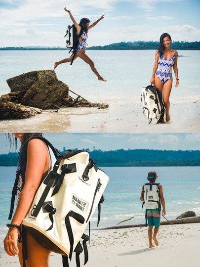 白鳍鲨Stream Trail防水包双肩背包日本防水袋Dry tank旅游潜水