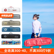 Franzo free diving long fin bag waterproof and lightweight FREE DIVING equipment bag fin bag white tip shark