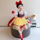 Girls Thin Skirt Summer Dress 2026 New Children's Summer Dress Baby Girl Snow White Dress Super ງາມ