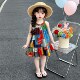 ເດັກຍິງ Summer Bohemian Sleeveless ແບບຊົນເຜົ່າ Princess