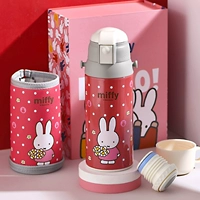 «Подарочная коробка» красная 550 мл двойного покрытия ». Обновление 316 Стальная температура изменение температуры« Оригинальная чашка »