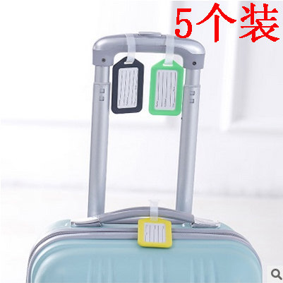 Pull-in luggage tag Travel anti-lose name Baggage Card Boarding boarding Boarding Pass