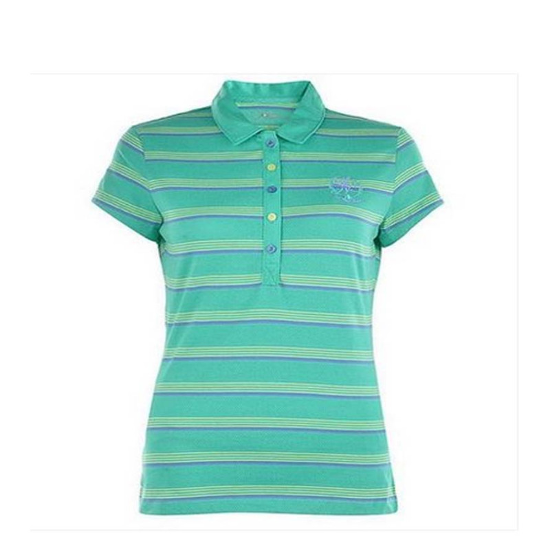 Li Ning Thể Thao Mùa Hè Ngắn Tay Áo T-Shirt của Phụ Nữ Thời Trang POLO Áo APLH046 QC polo nữ