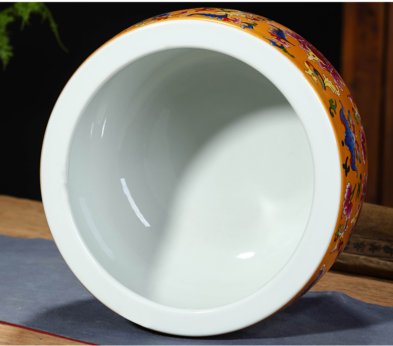 Jingdezhen ceramics cornucopia sitting room porch feng shui opening gifts decorative furnishing articles furnishing articles a thriving business. A basin