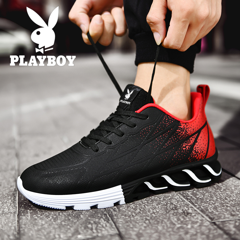 Floral Playboy Summer men's shoes Han version of the new student 100 hitch men sports Leisure Deodorant Canvas sneakers net face