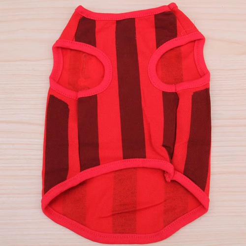 2 куска бесплатной доставки мира собачья футбольная одежда Тедди летняя щенка одежда для любимой одежды собак летняя одежда