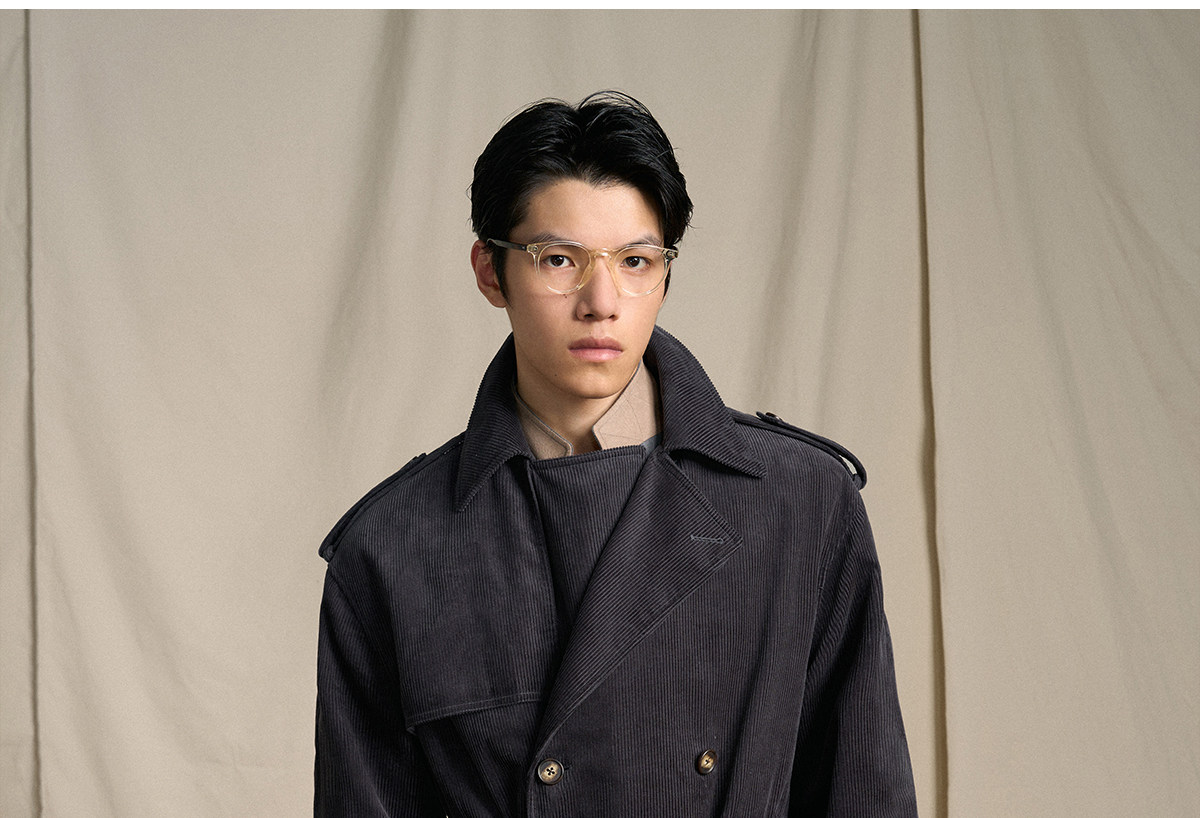 CULTUM Mid-Length Double-Breasted Trench Coat