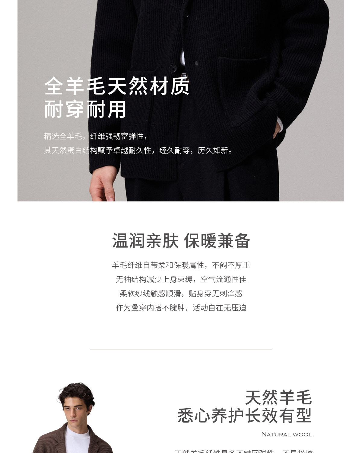 CULTUM 600g Chunky Knit Cardigan