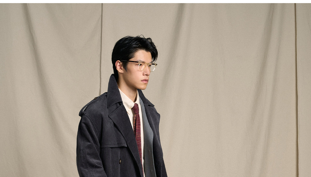 CULTUM Mid-Length Double-Breasted Trench Coat