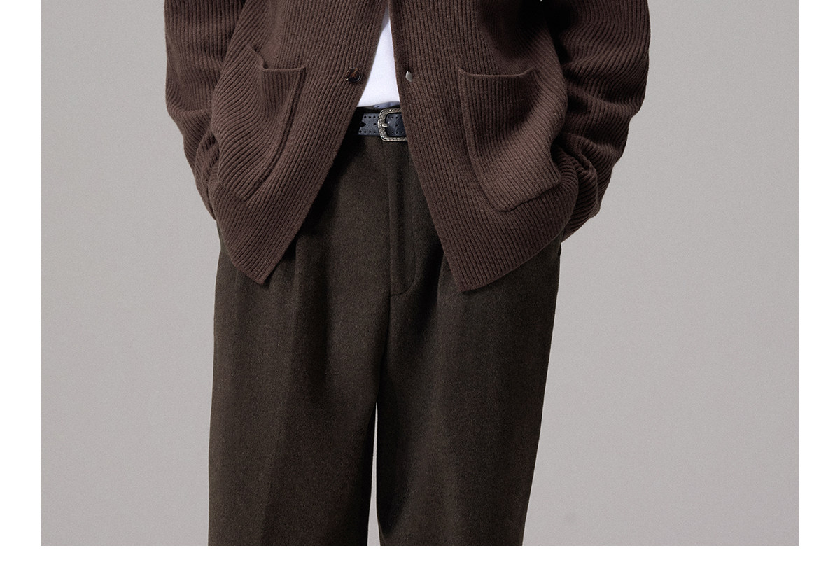 CULTUM 600g Chunky Knit Cardigan