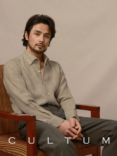 CULTUM Летняя тонкая дышащая рубашка