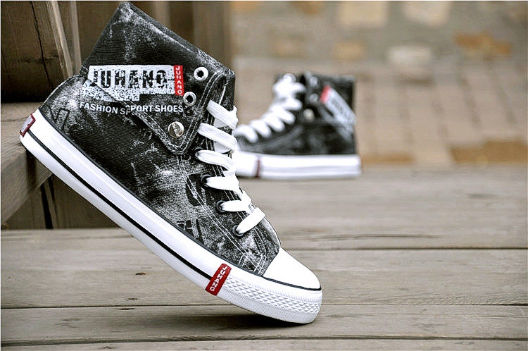 baskets homme - semelle caoutchouc - Ref 958282 Image 11