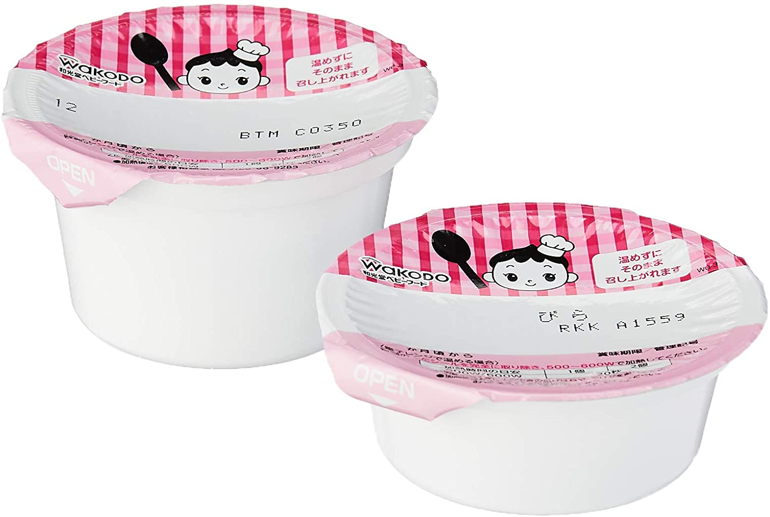 爽身粉現貨日本進口和光堂寶寶嬰兒輔食泥粥即食泥拌飯醬7/9/12個月旅游