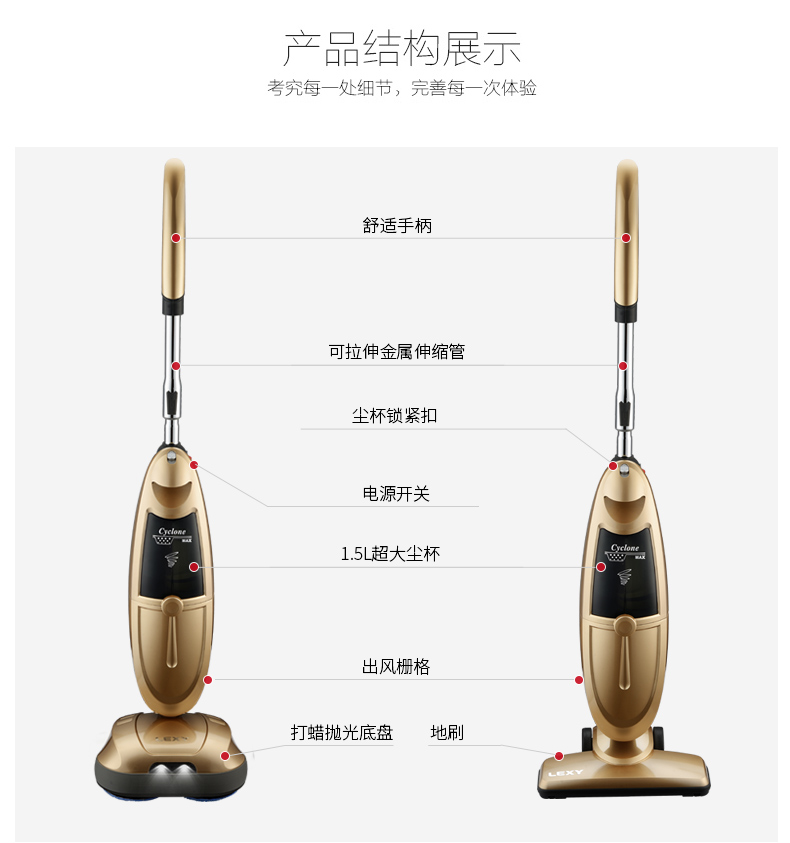 Máy hút bụi gia đình mạnh mẽ của hồ EWY ngoài máy đánh bóng sàn bằng đá cẩm thạch máy hút bụi makita