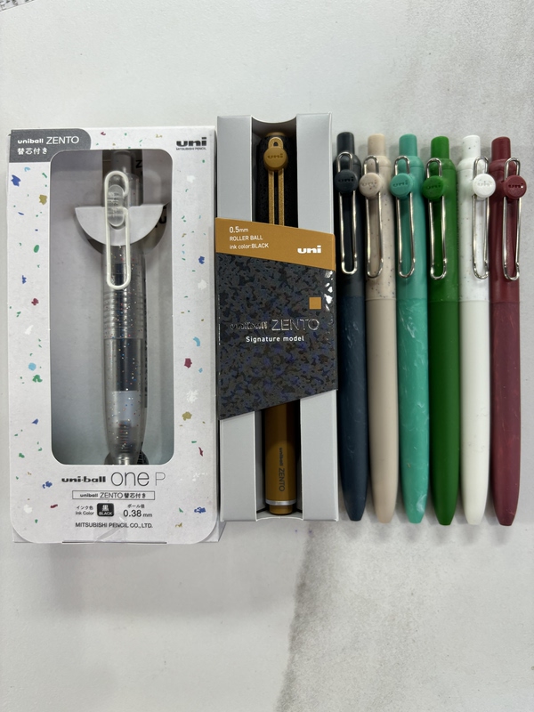 26 New Models in Stock Uni Mitsubishi Uniball Zento Series Metal Magnetic Gel Pen Retractable Gel Pen