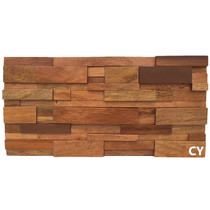 Solid wood mosaic boat wood mosaic TV background wall j home decoration club bar solid wood background wall decoration