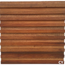 Solid wood mosaic boat wood background wall TV background wall Western restaurant imitation tile hotel bar decoration construction materials