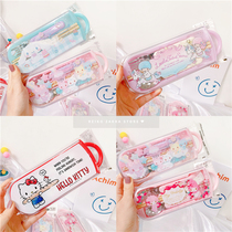 Spot Japan Trigull Sanrio Sanrio Meleti Double Neutron Star Jade Gui Dog Portable Cutlery Fork Chopsticks Spoon