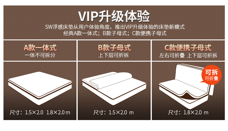 ngọt ngào bí mật nệm cao su SW và 5cm cao cấp Thái Lan 1.5M1.8 mét dày gia latex nệm mềm Simmons - Nệm nệm 1m2