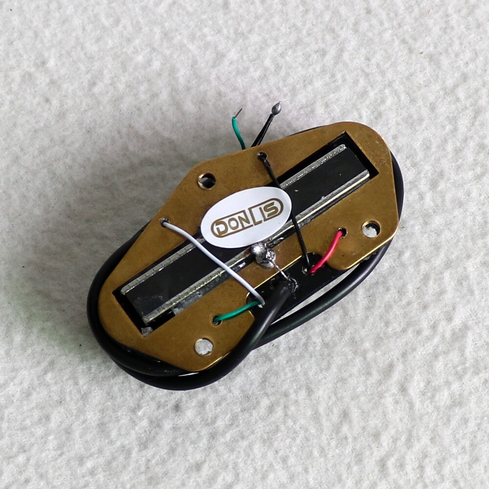 Звукосниматель 包邮东礼电吉他拾音器高功率双轨式陶瓷磁铁小双tele琴桥可切单双 DONLIS