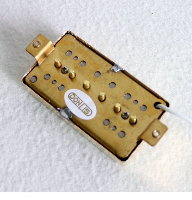 Звукосниматель 包邮试听东礼lp电吉他单线圈拾音器陶瓷磁铁p90风格p94c银donlis