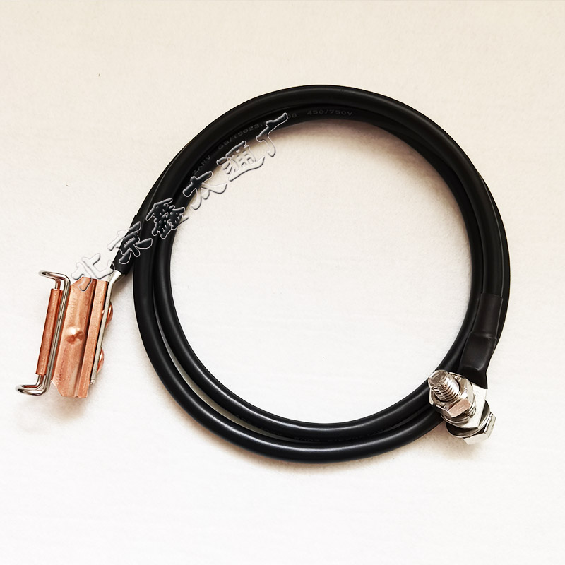 1 2 Feeder grounding card 1 2 Grounding wire Ring buckle type universal lightning protection power grounding