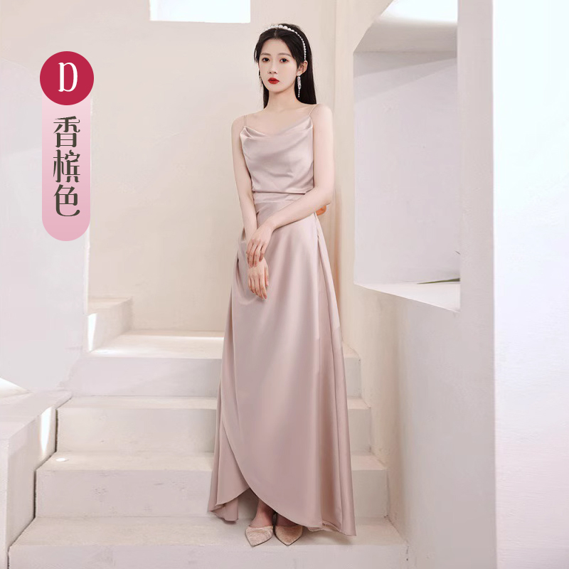  L+23206 Champagne color long D model  