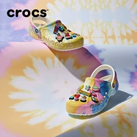 Crocs Тапочки в стиле Crocs, кроксы, пляжная обувь, женские тапочки, закрытый носок