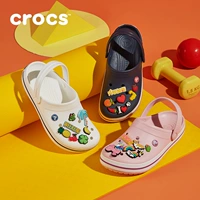 Crocs Тапочки в стиле Crocs, кроксы, пляжные белые кеды, пляжная обувь, женские тапочки, закрытый носок