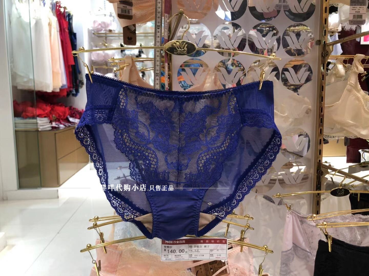 Wacoal Sexy Transparent Quick Dry Full Lace Panties Elegant WP3568 Domestic