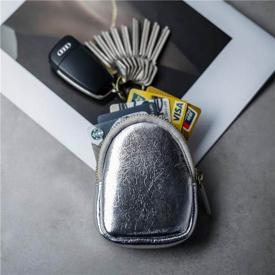 Bolsa para llaves de monedas de gran capacidad, multifuncional y exquisita