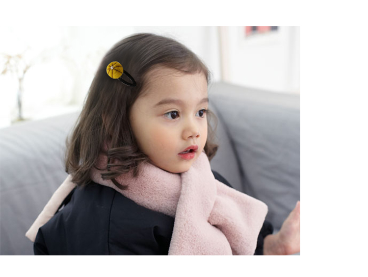 Trẻ em kẹp tóc phụ kiện tóc cô bé dễ thương phim hoạt hình bb clip bé kẹp tóc đầu cô gái vải bên clip clip băng đô con ếch