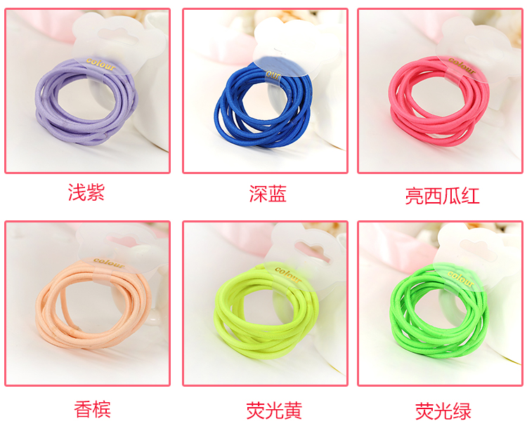 Phụ kiện tóc cho trẻ em ban nhạc cao su bé Hàn Quốc Công chúa tóc bé dây không làm tổn thương tóc ban nhạc tóc dây tóc cô gái đầu trang sức kẹp tóc nơ