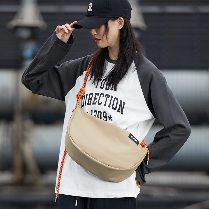 Wood Village Yao's satchel satchel for men's dumplings Damp Satchel satchel with large capacity single shoulder bag Backpack Sport Riding Bag-Taobao