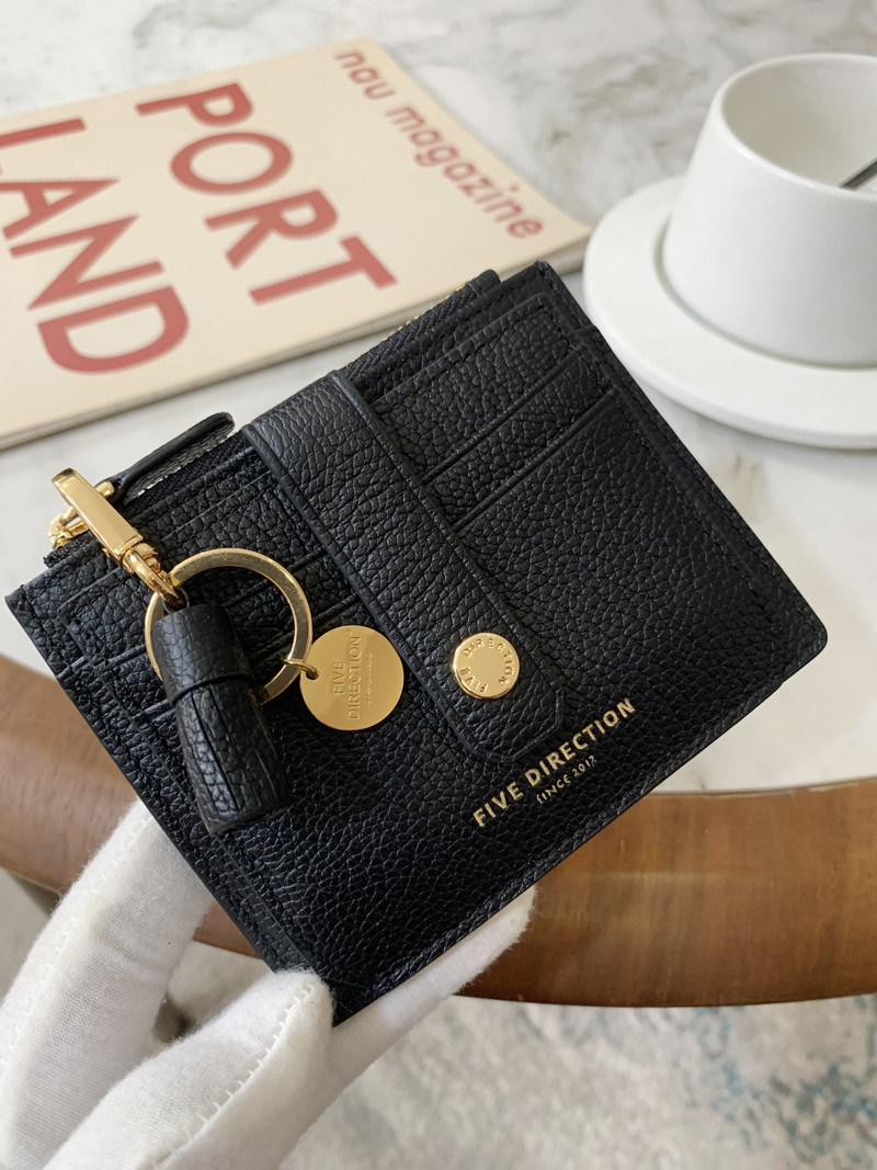 Card Holder for Women, Compact, Ultra-Thin, Simple Coin Purse, Driver's License Holder, High-End, Multi-Card Slots, Leather, Mini, Cute, Japanese, Korean, European and American Style