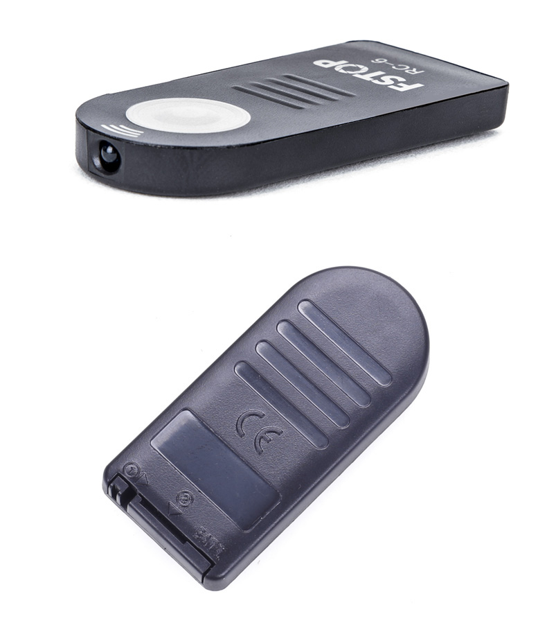Fudebao RC-6 không dây điều khiển từ xa màn trập phù hợp cho Canon 700D 600D 5D2 5D3 60D 6D SLR EOS M5 M3 70D 80D chụp ảnh tự sướng hồng ngoại điều khiển từ xa - Phụ kiện máy ảnh DSLR / đơn chân đế máy ảnh