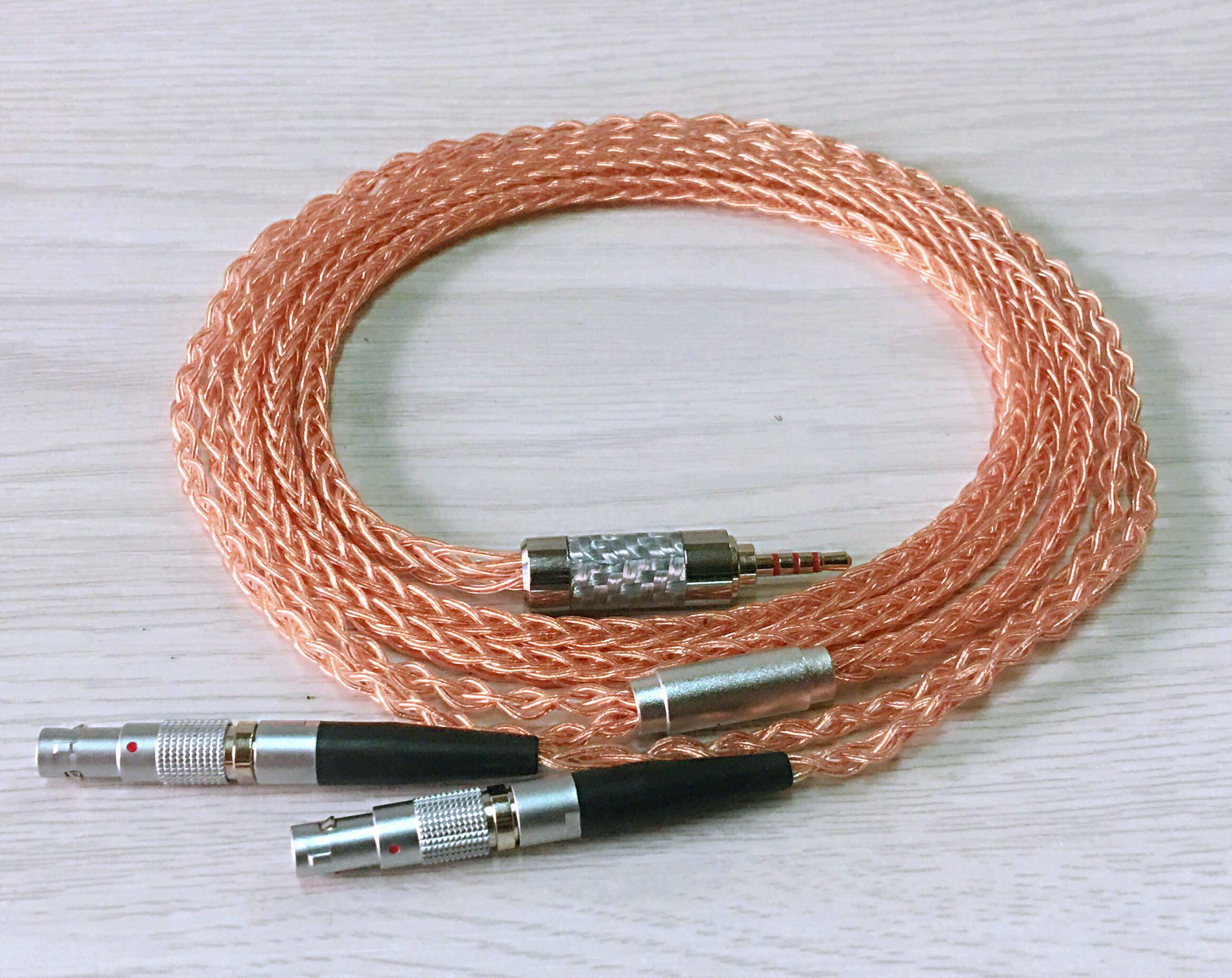 Suitable for Ultrasone Jubilee25 ED5 ED8EX ED15t7 single crystalline copper 7N balance upgrade line