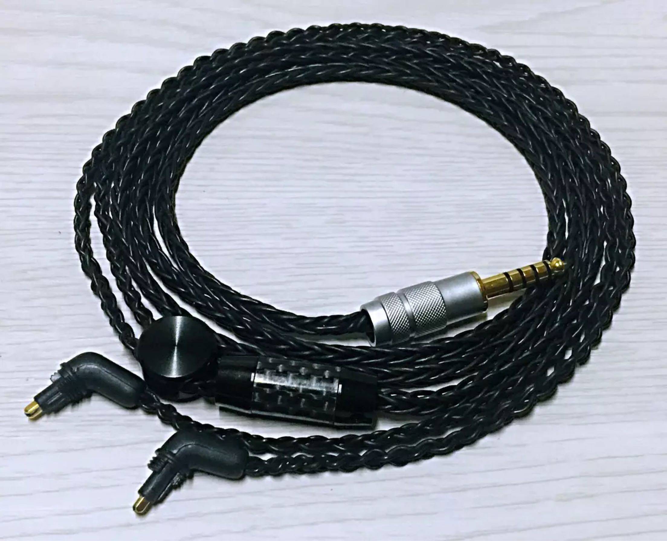 Single crystal copper silver-plated balance line EX600EX800 EX1000 EXKMDR7550 2 5 4 4 balance upgrade