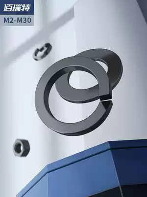 8 Grade 8 black high strength hexagon nut nut nut gasket spring pad screw cap M2M3M4M5M6M8M10M18