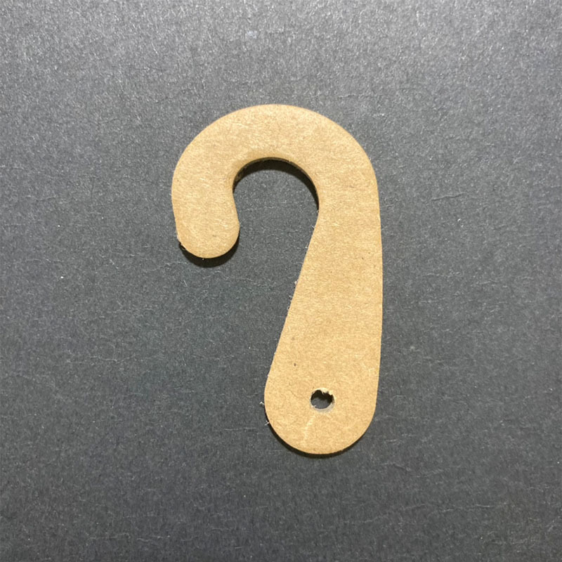 Kraft Paper Question Mark-Shaped Paper Hooks, Eco-Friendly and Recyclable, Dimensions 45*28*2.5mm, in Stock Kraft Paper Question Mark-Shaped Paper Hooks, Eco-Friendly and Recyclable, Dimensions 45*28*2.5mm, in Stock