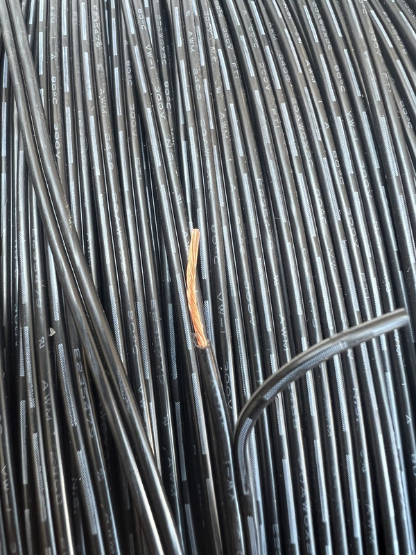 20A0.5 Square Bamboo-Shaped Parallel Wire Pure Oxygen-Free Copper Car Audio Speaker Wire Surround Wire Monitoring Light Wire